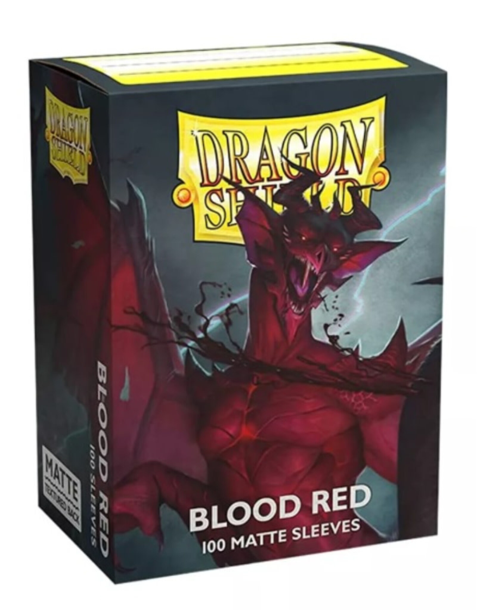 Arcane Tinmen Sleeves: Dragon Shield Matte Non-Glare (100) Red