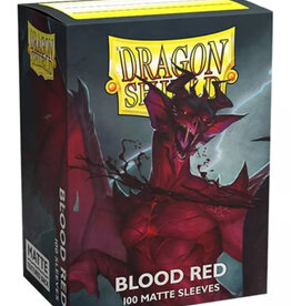 Arcane Tinmen Sleeves: Dragon Shield Matte Non-Glare (100) Red