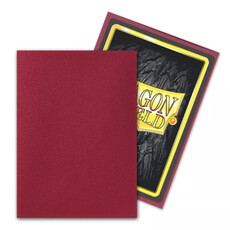 Arcane Tinmen Sleeves: Dragon Shield Matte Non-Glare (100) Red