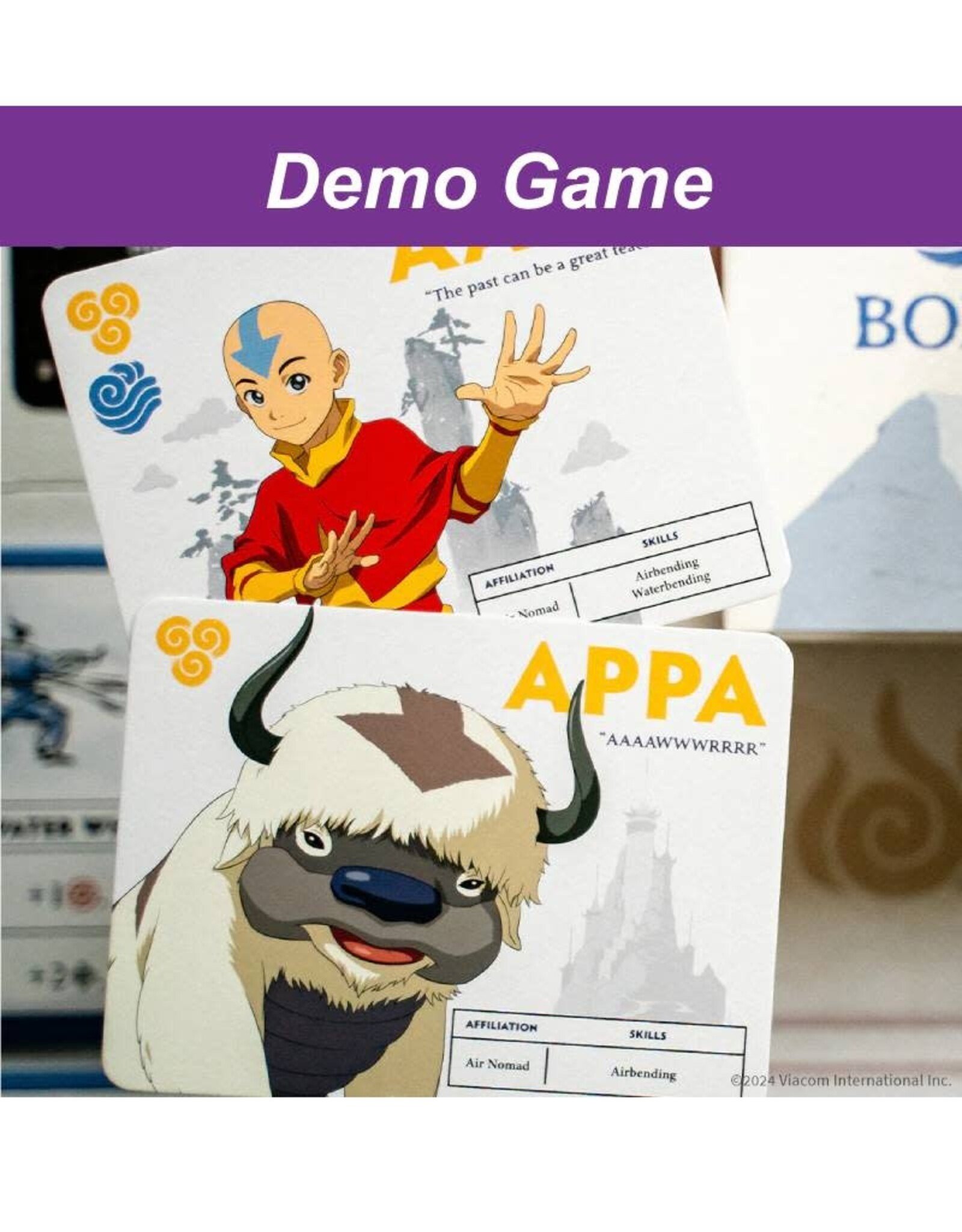 USAopoly (DEMO) Avatar Aang's Destiny.  Free to Play In Store!