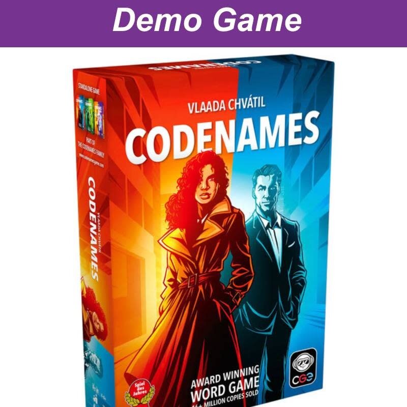 Game Night Games (DEMO) Codenames.  Free to Play in Store!