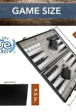 Backgammon: 15 Inch Black Case