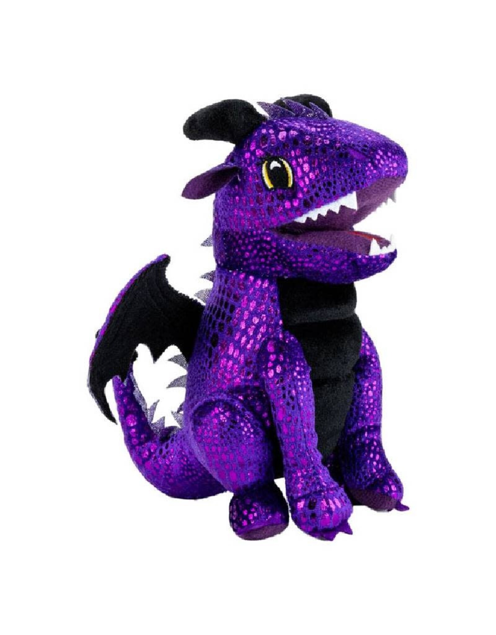 FanRoll Dice Bag: Dragon Plush Purple