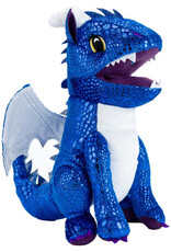 FanRoll Dice Bag: Dragon Plush Blue