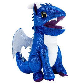 FanRoll Dice Bag: Dragon Plush Blue