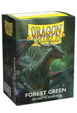 Arcane Tinmen Sleeves: Dragon Shield Matte Non-Glare (100) Green