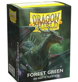 Arcane Tinmen Sleeves: Dragon Shield Matte Non-Glare (100) Green