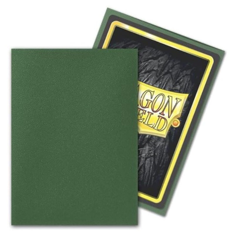 Arcane Tinmen Sleeves: Dragon Shield Matte Non-Glare (100) Green