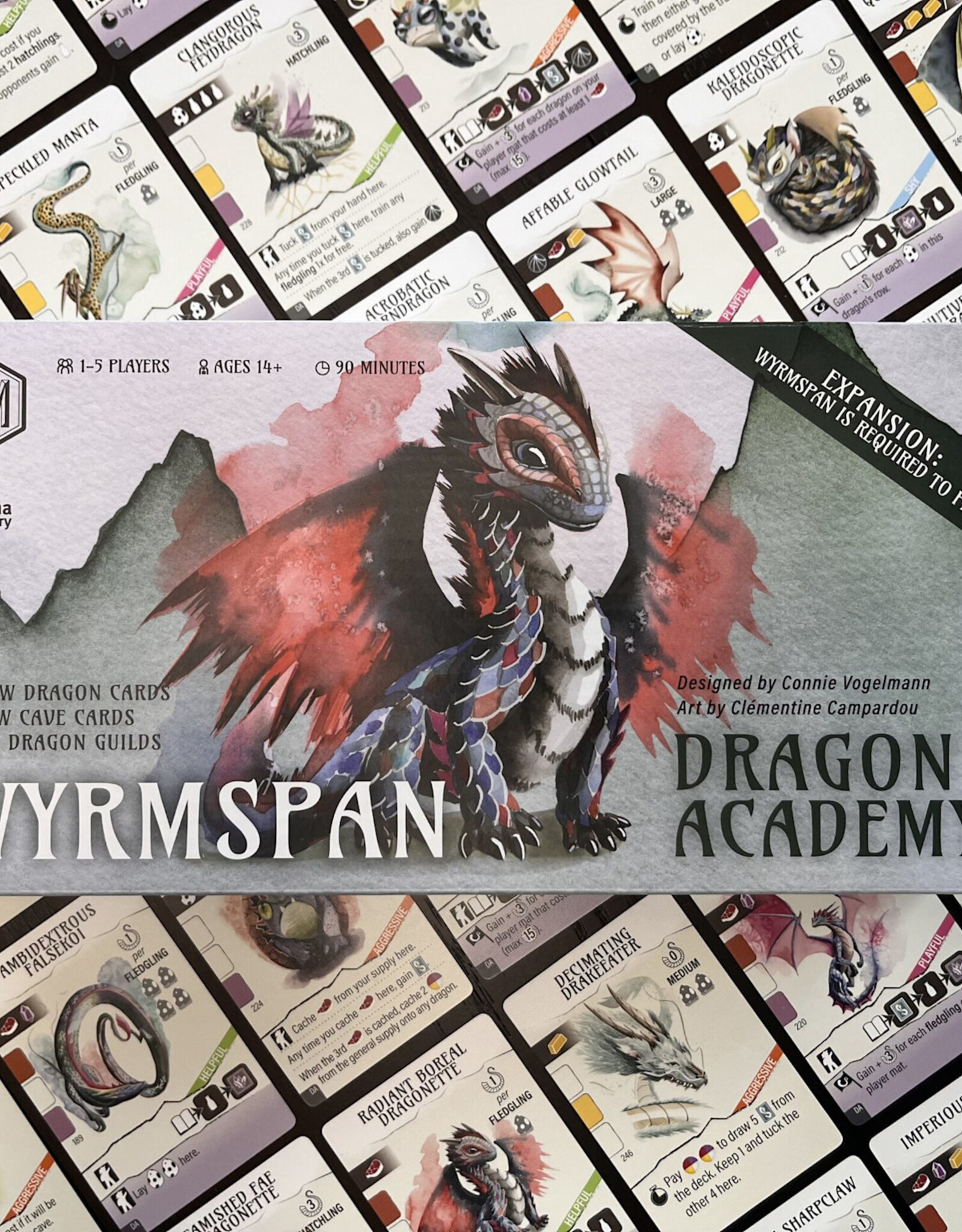 Stonemaier Games Wyrmspan Dragon Academy