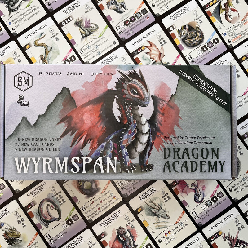 Stonemaier Games Wyrmspan Dragon Academy