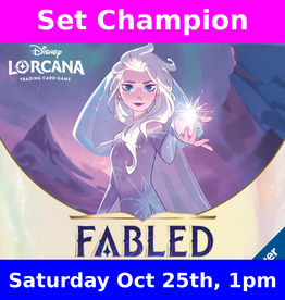Game Night Games (EVENT) Lorcana: Fabled Set Championship (10/25/25)