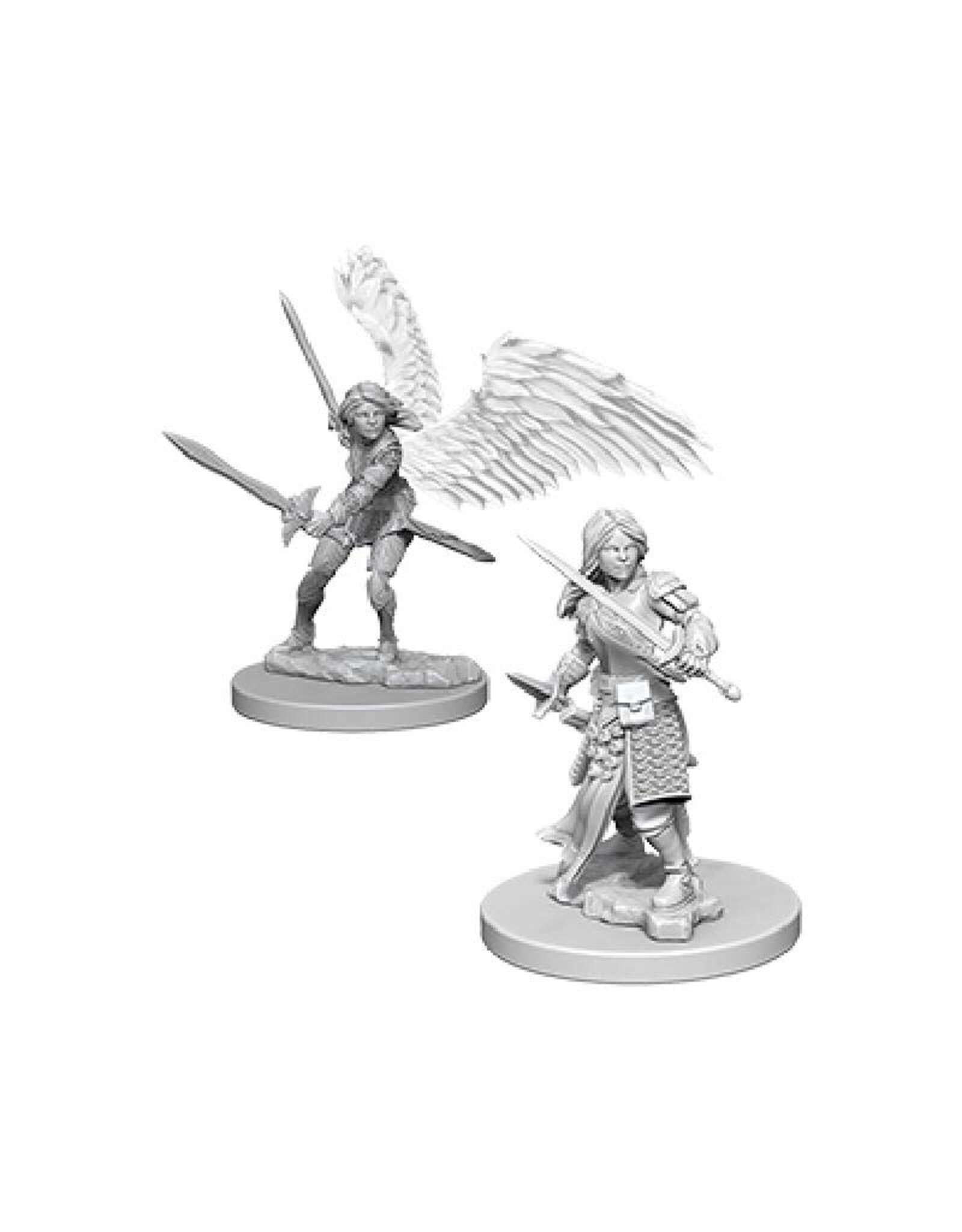Wizkids D&D Unpainted Minis: Aasimar Paladin Female