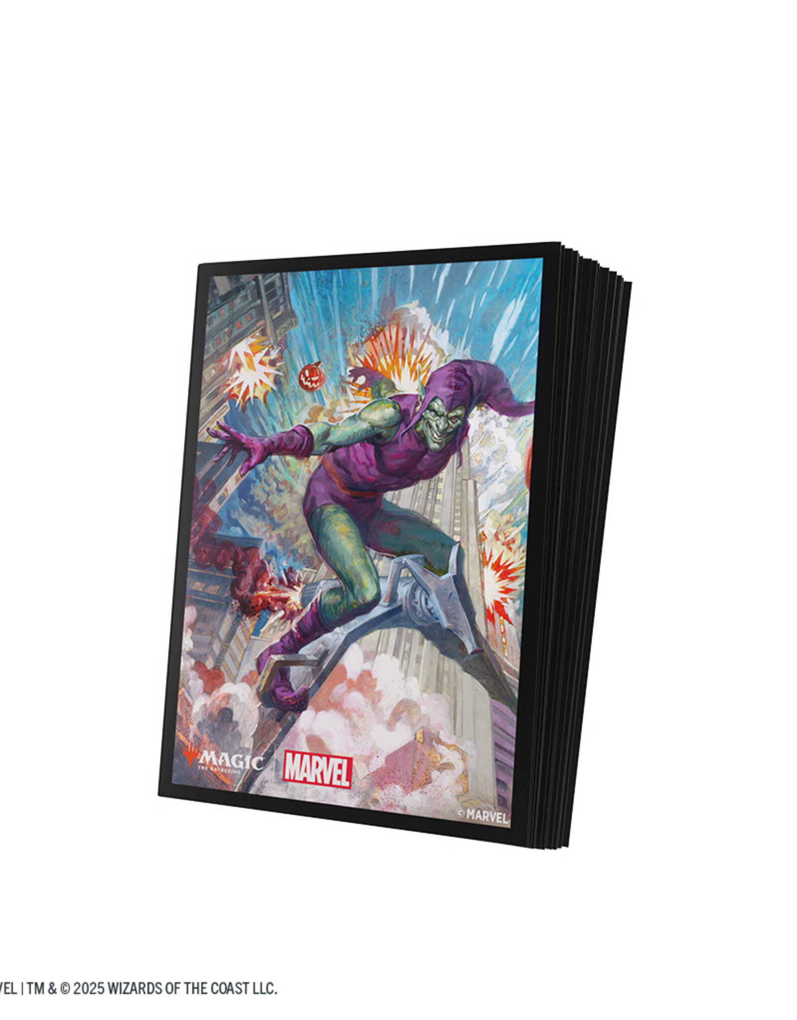 Art Sleeves (105) MTG Spider-Man Green Goblin