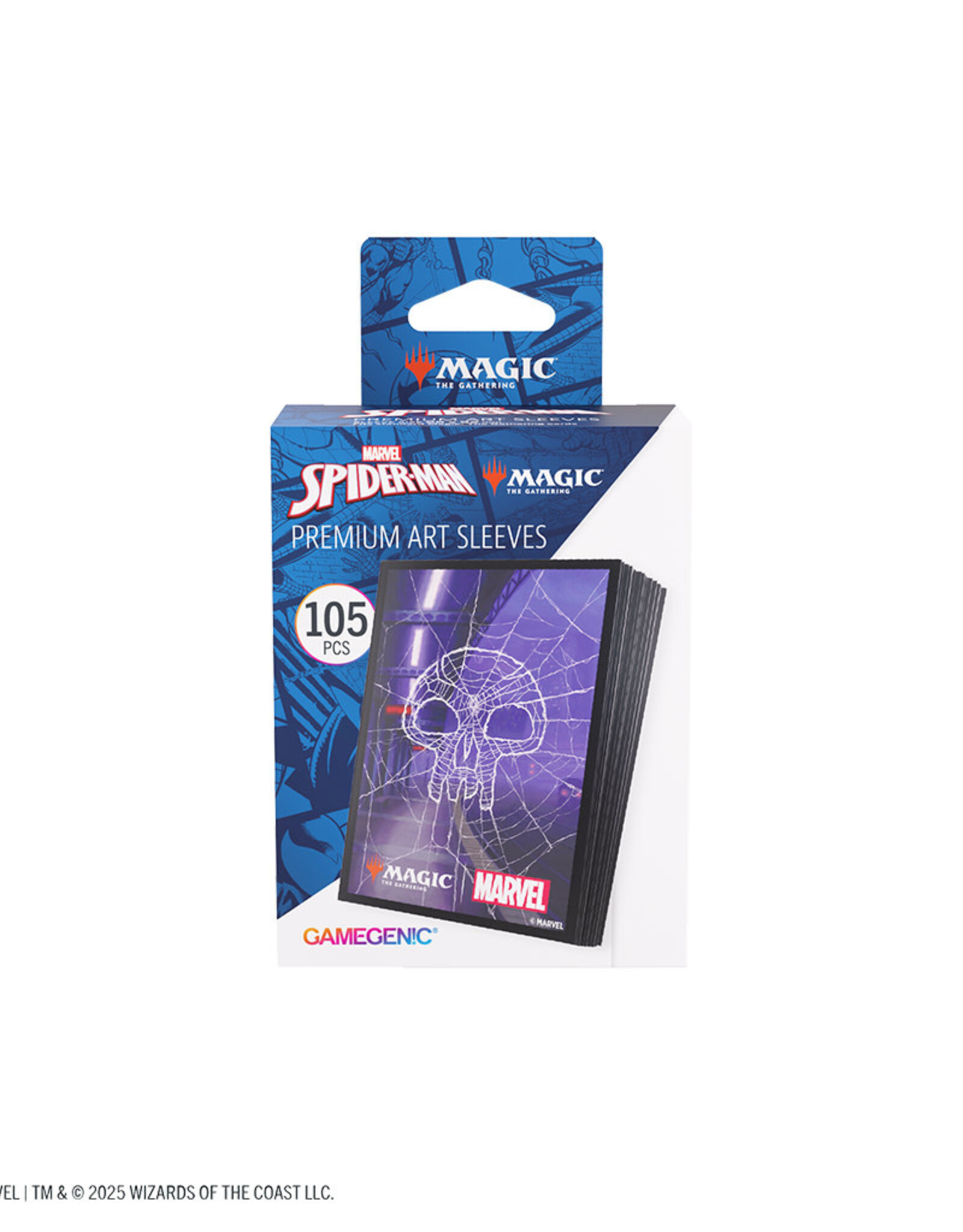 Art Sleeves (105) MTG Spider-Man Swamp