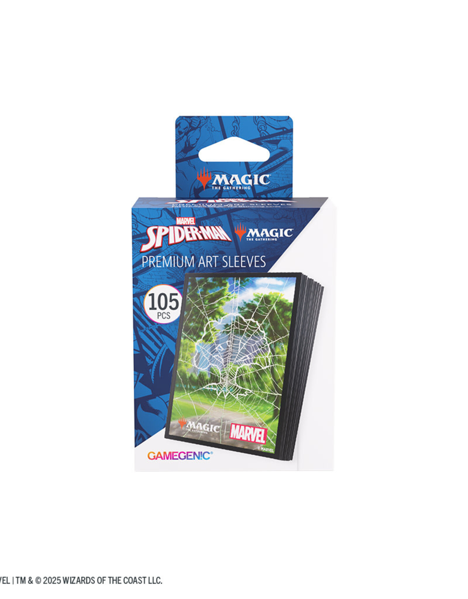 Art Sleeves (105) MTG Spider-Man Forest