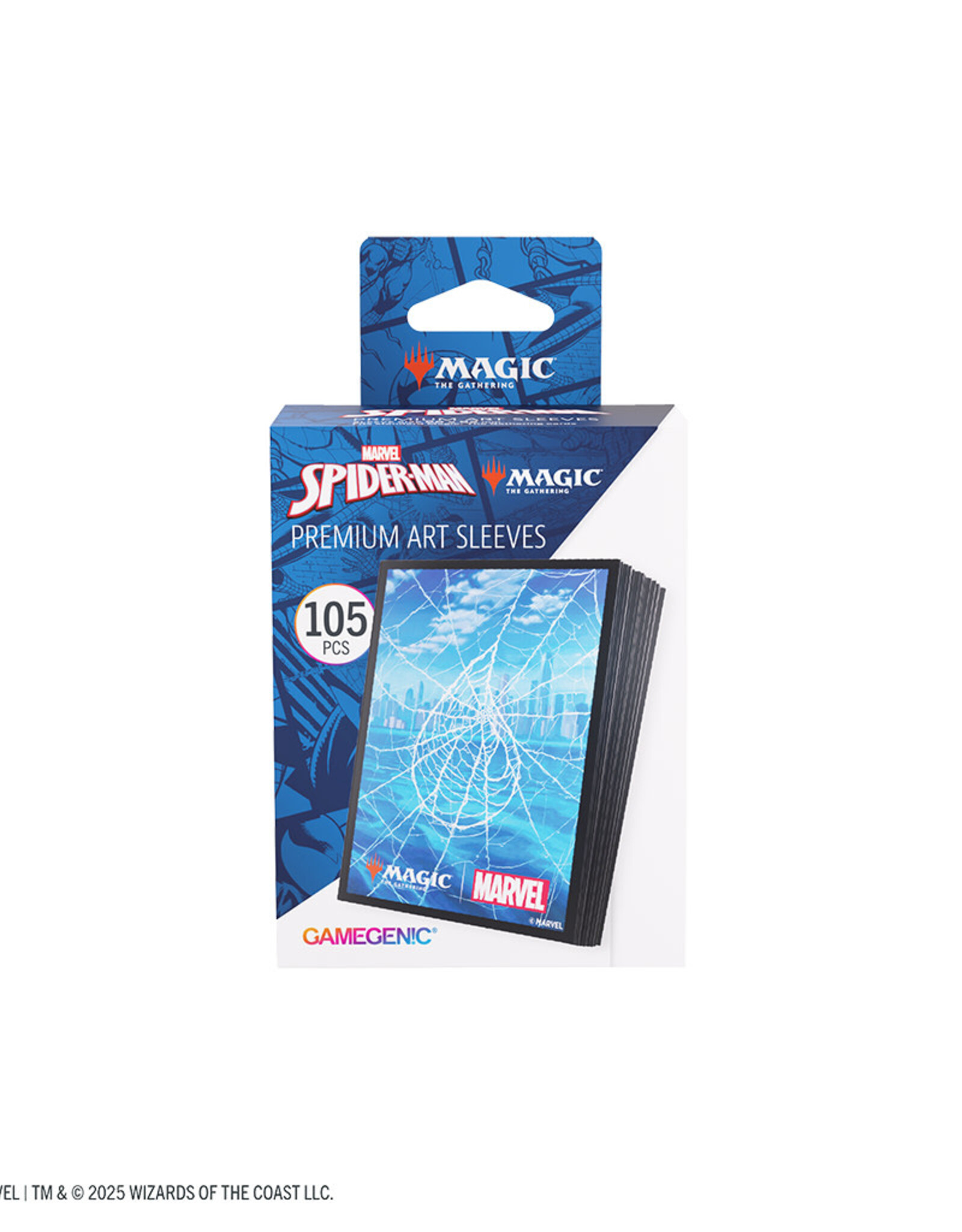 Art Sleeves (105) MTG Spider-Man Island