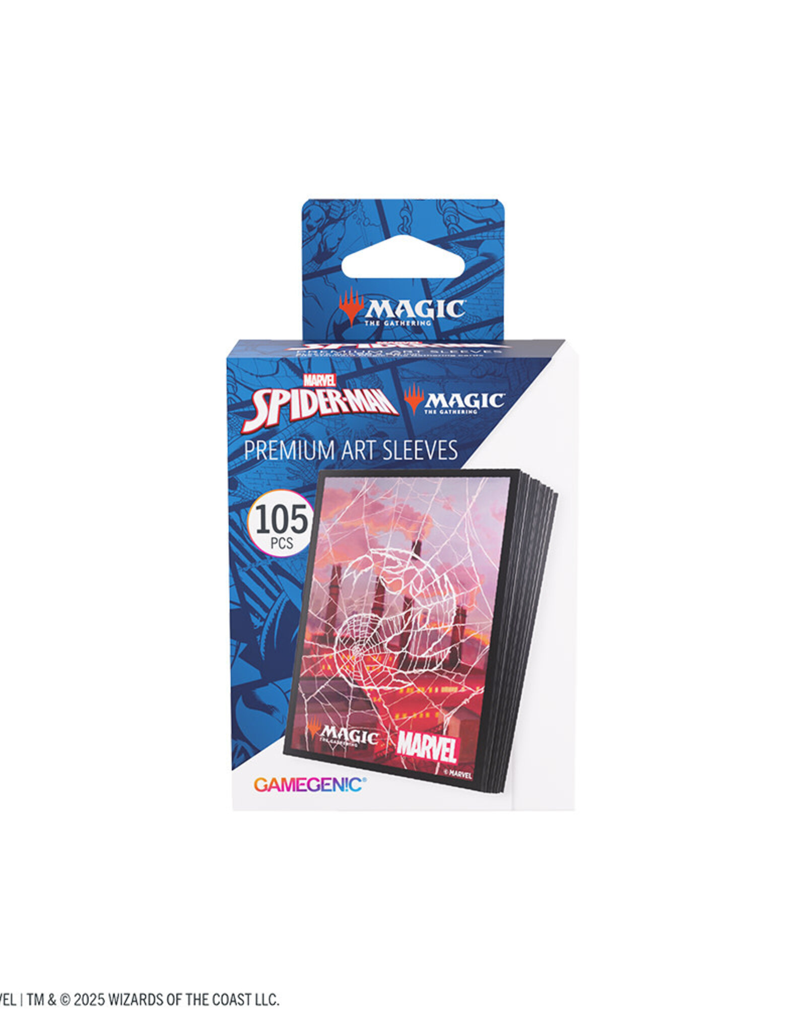 Art Sleeves (105) MTG Spider-Man Mountain