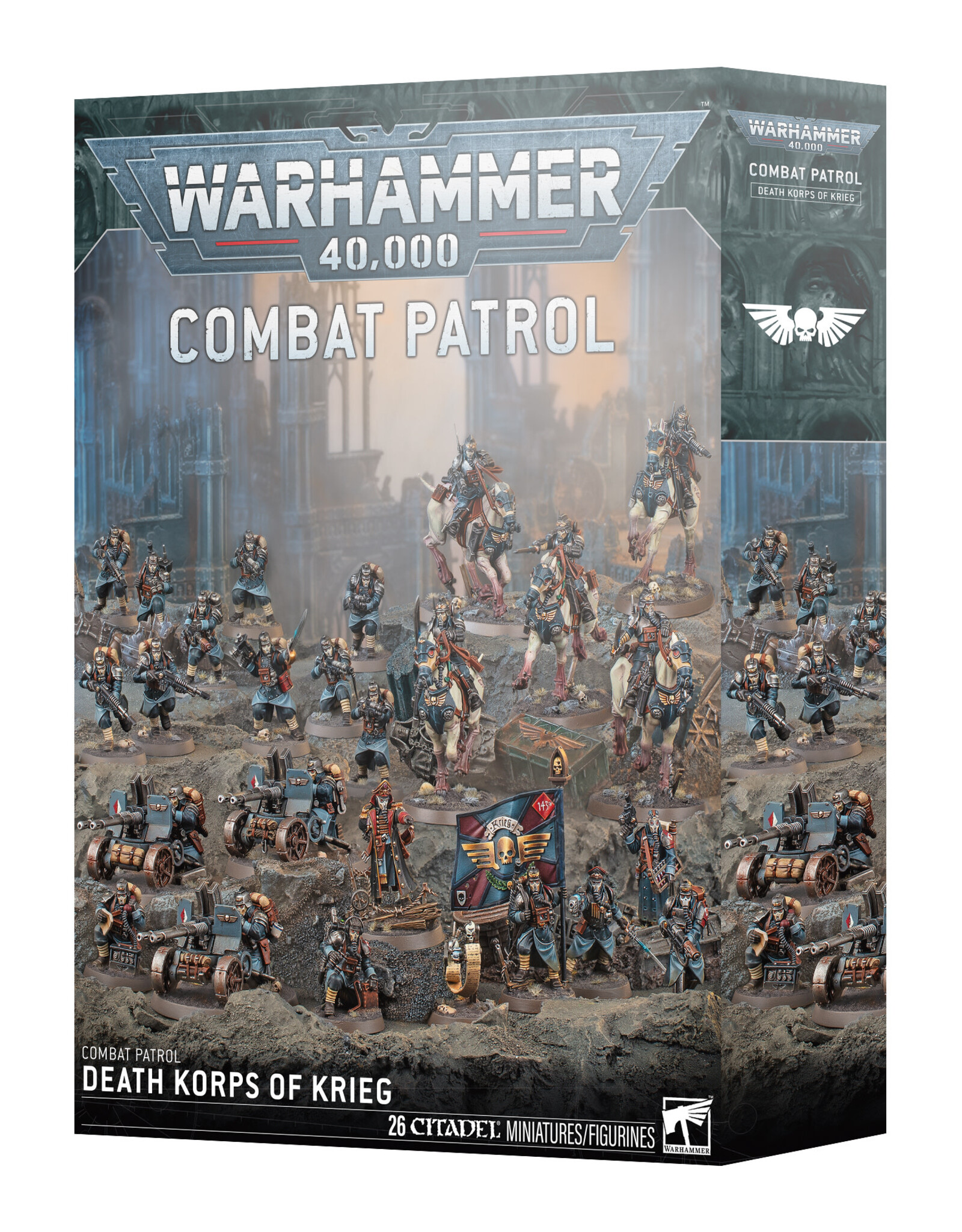 Games Workshop Warhammer 40K Combat Patrol: Death Korps of  Krieg