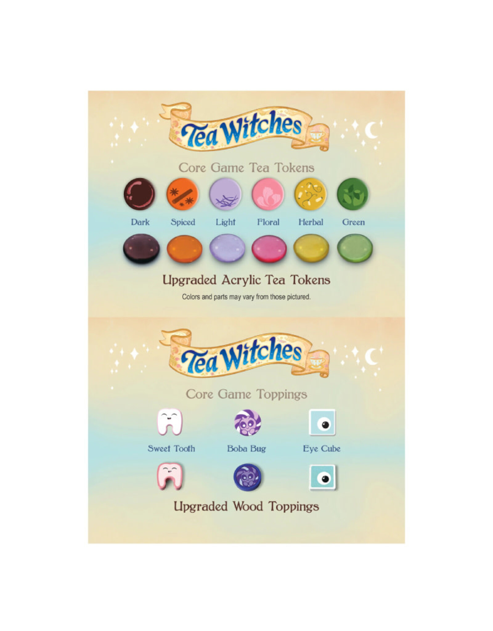 USAopoly Tea Witches Upgrade Kit