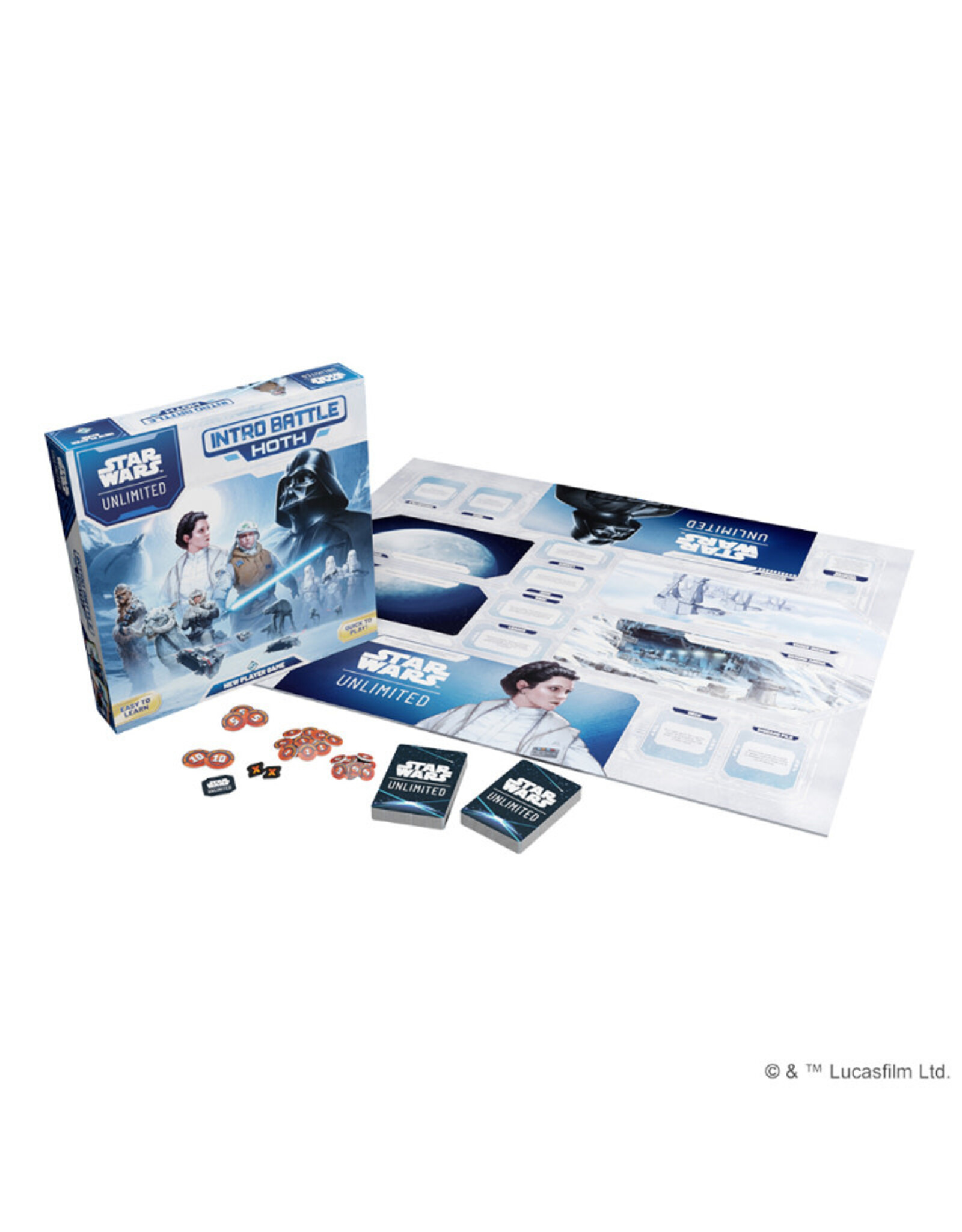 Fantasy Flight Games Star Wars Unlimited Intro Battle Hoth Starter