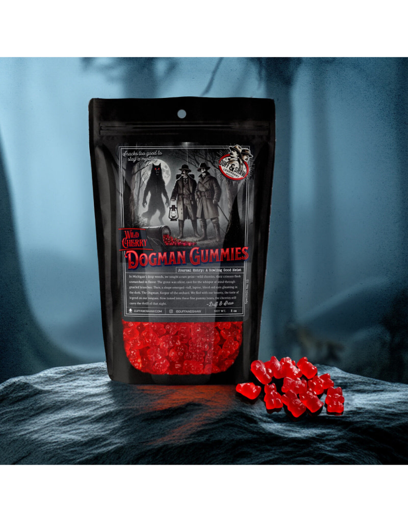 Faire Wild Cherry Dogman Gummies