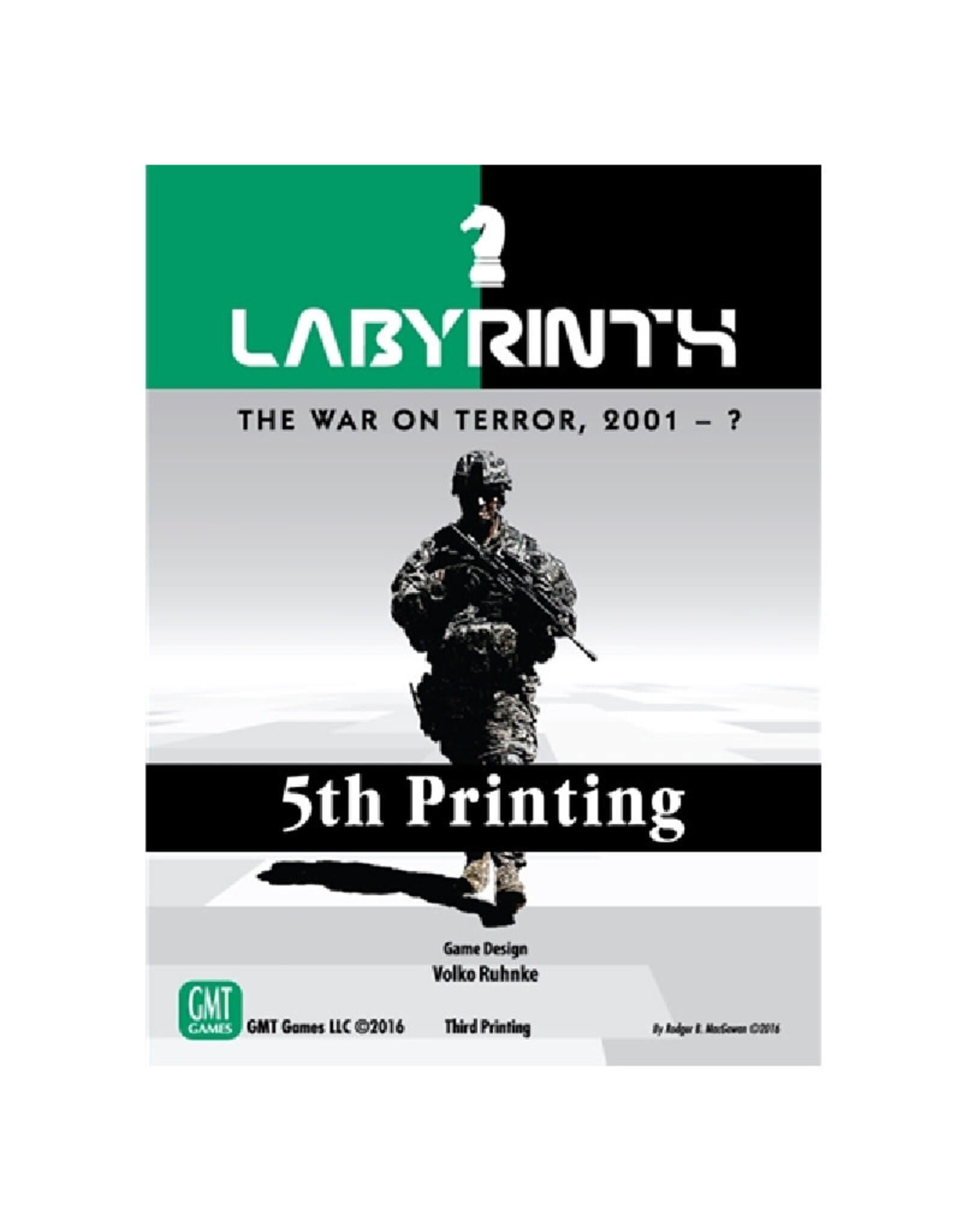 GMT Games Labyrinth: The War on Terror, 5th Printing