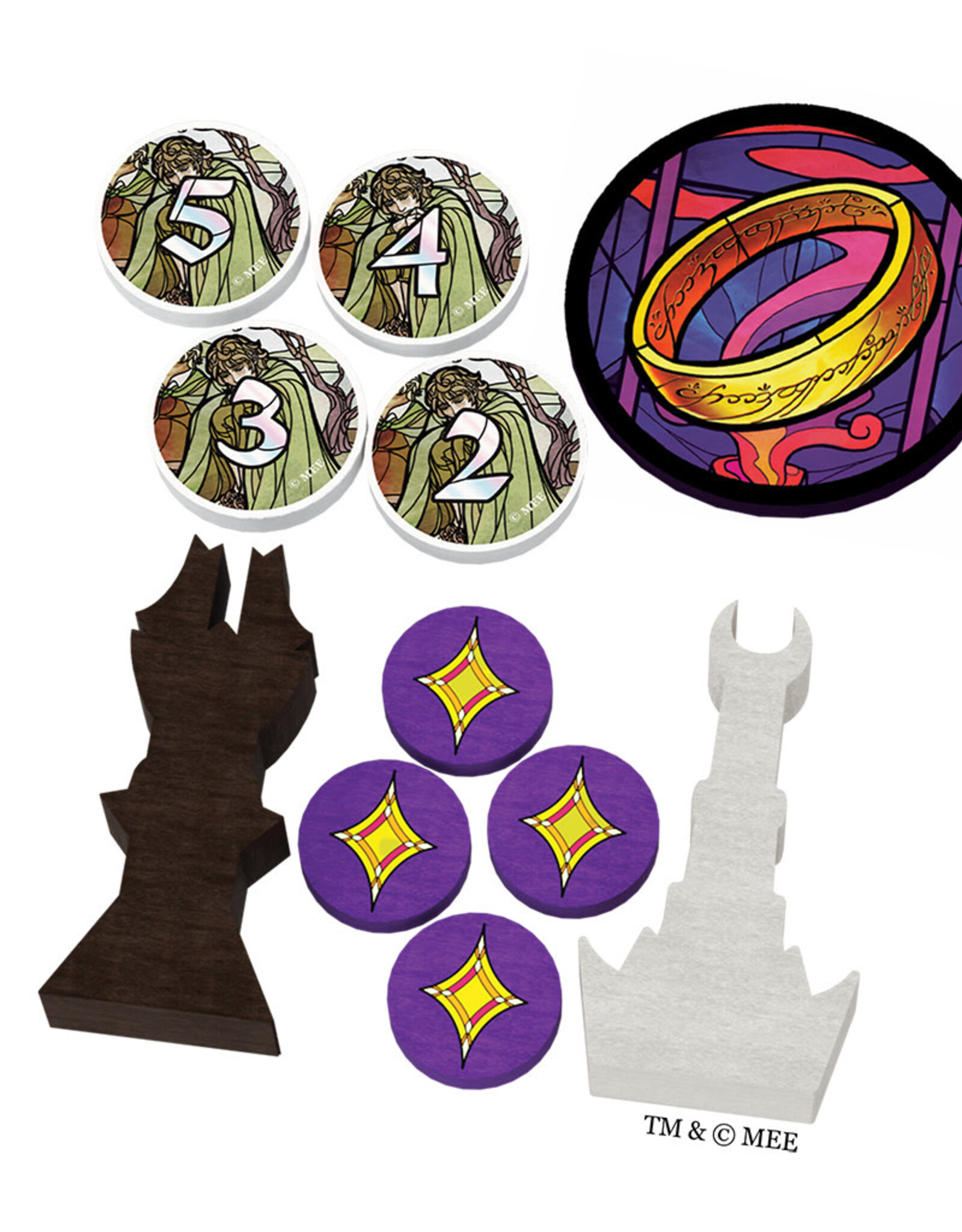 (January 16, 2026) Lord of the Rings The Two Towers Trick Taking Game