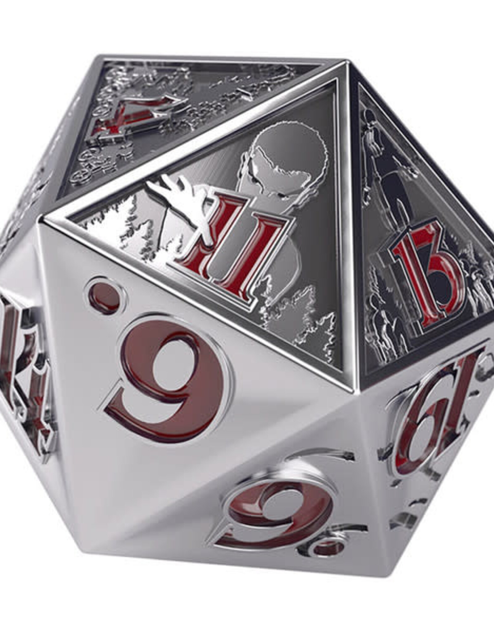 d20: Stranger Things: Hellfire Club: Premium Metal Die