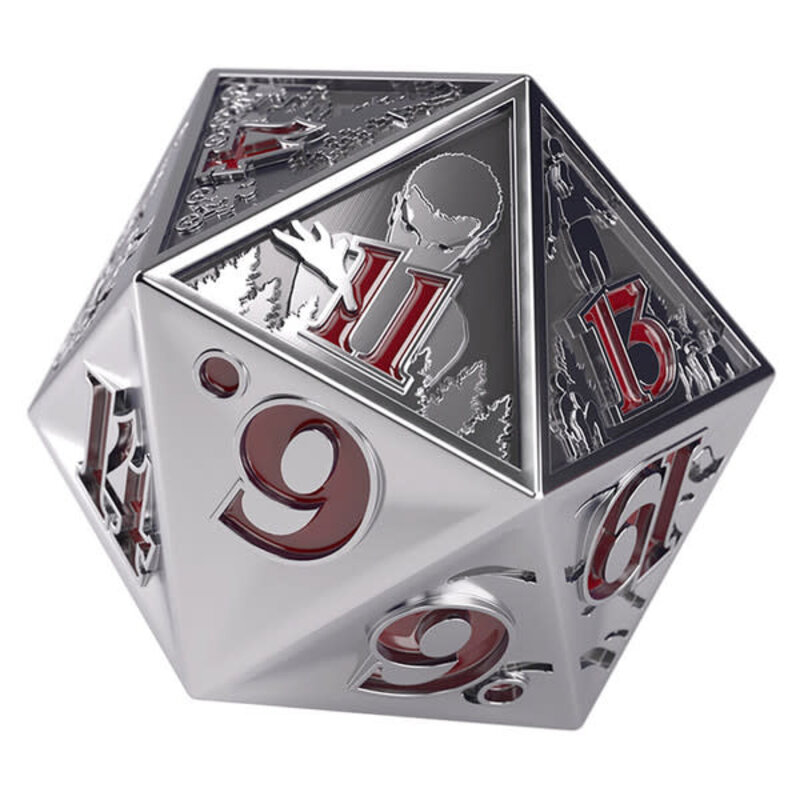 D20 Metal Die Stranger Things: Hellfire Club