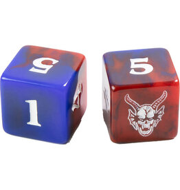 D6 Dice (12) Stranger Things Hellfire Club