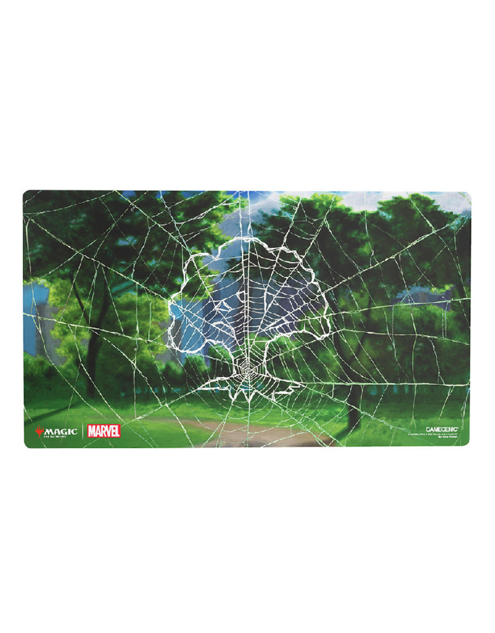 Shiny Playmat: MTG Spider-Man - Forest