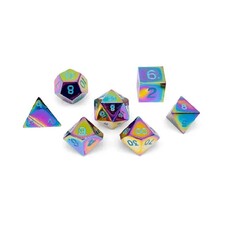 Norse Foundry Norse Metal RPG Dice (7) Queens Treasure
