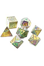 Norse Foundry Yggdrasil - Norse Themed Metal Dice Set