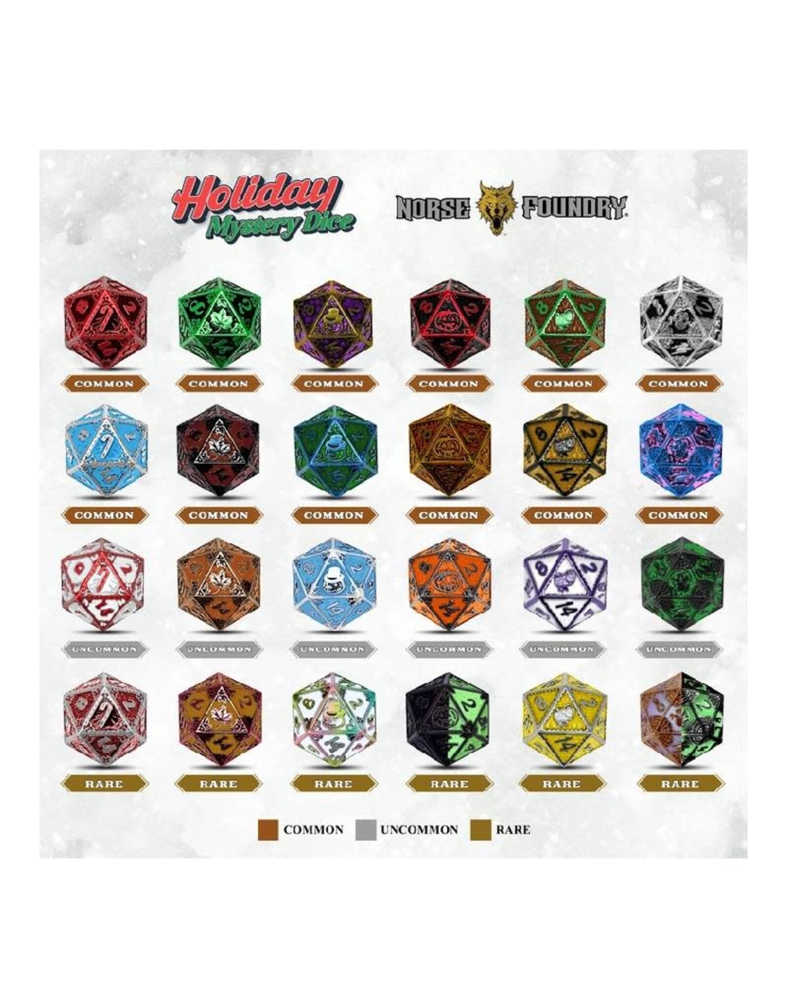 Norse Foundry Norse Mystery D20 Holiday