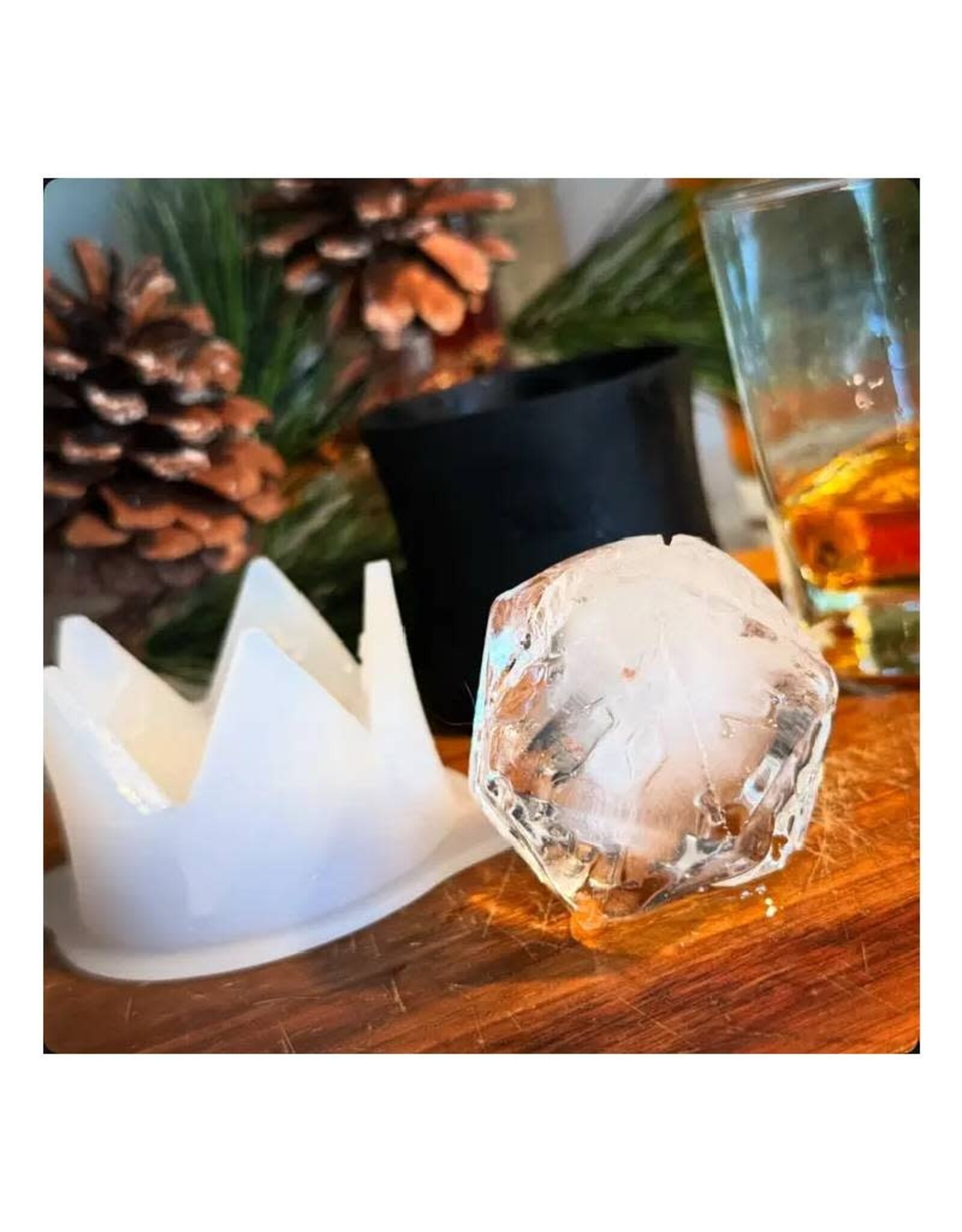 Norse Foundry The Boulder® Ice Mold - Whiskey Stone 55mm D20