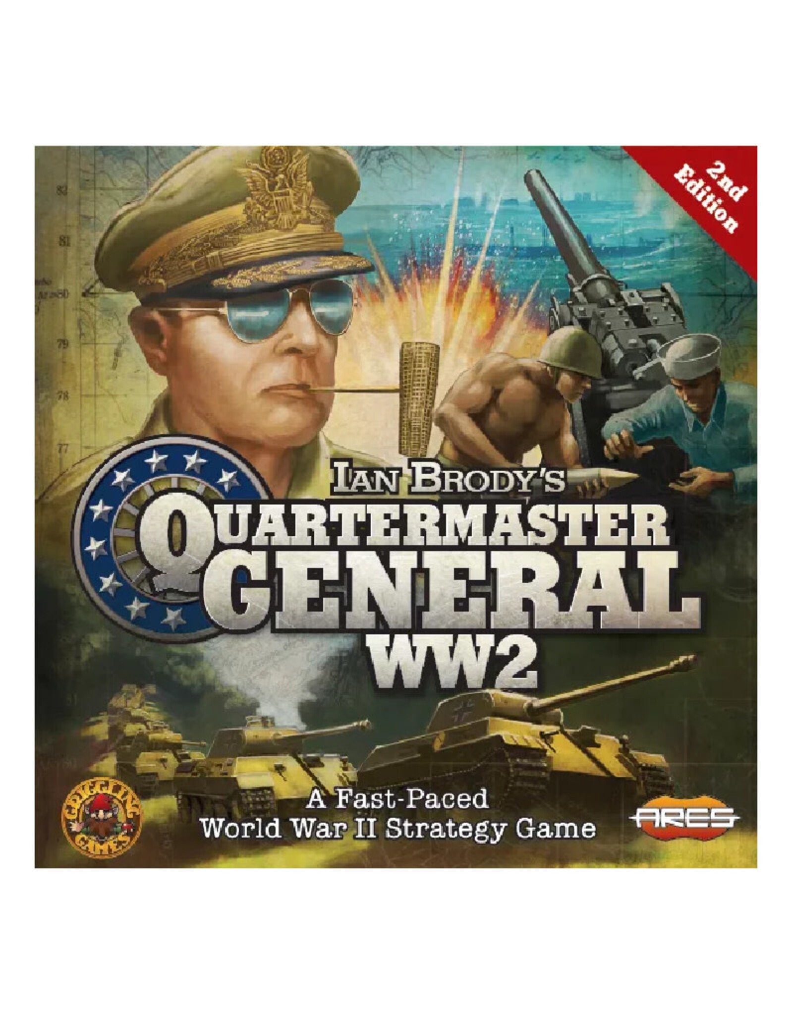 Ares Games Quartermaster General 2nd Edition: WW2