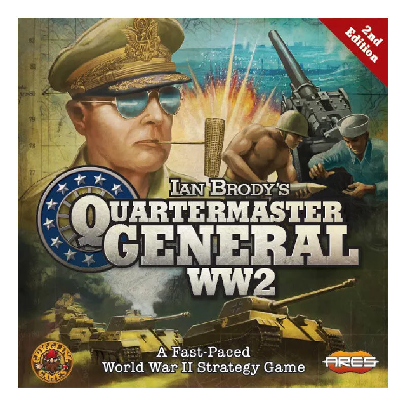 Ares Games Quartermaster General 2nd Edition: WW2