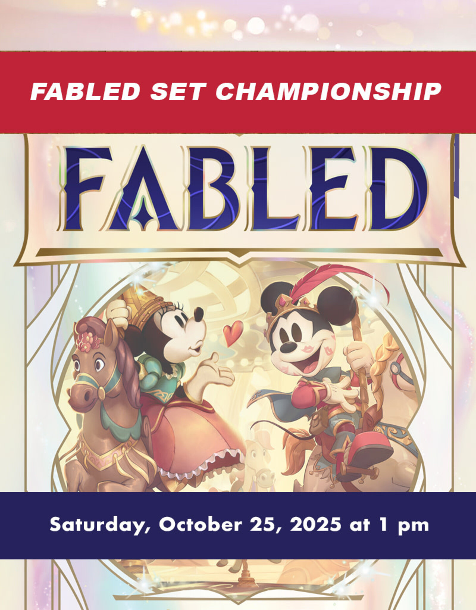 Game Night Games Lorcana Fabled Set Championship (Sat. Oct. 25, 2025 at 1 pm)