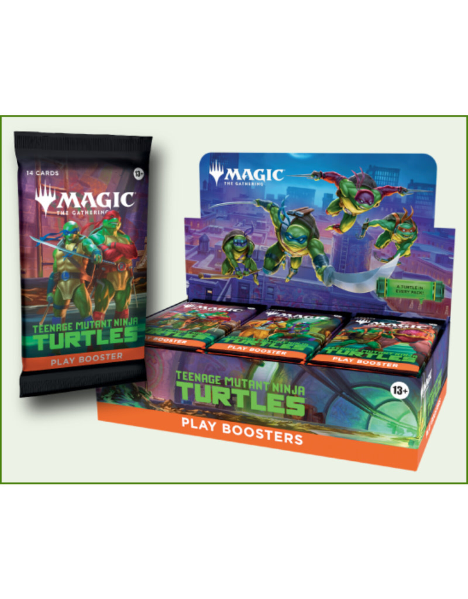 Wizards of the Coast (March 5, 2026) MTG Teenage Mutant Ninja Turtles Play Booster (30 cnt) Display