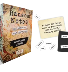 Very Special Games Ransom Notes House Party Edition