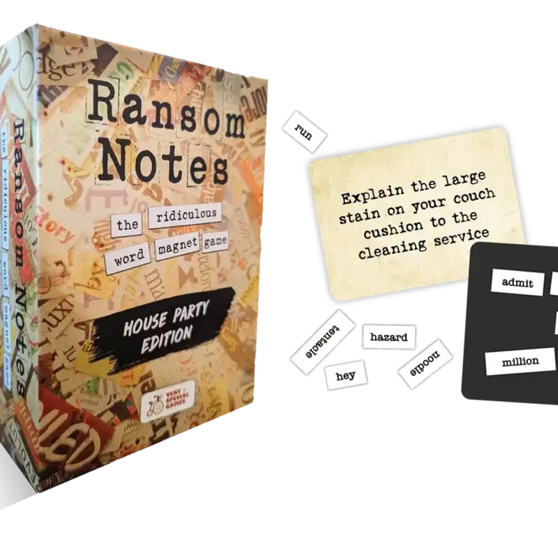 Very Special Games Ransom Notes House Party Edition