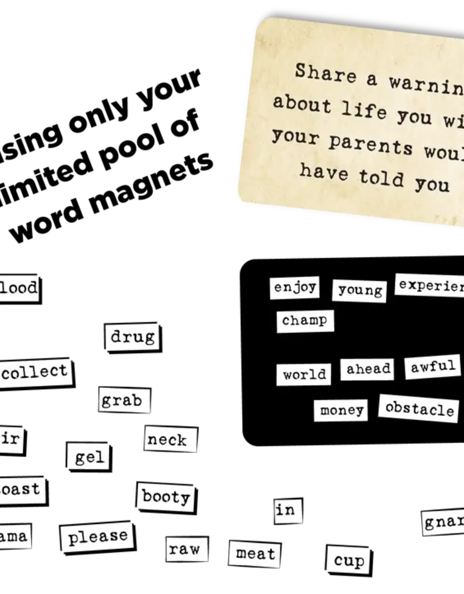 Very Special Games Ransom Notes House Party Edition