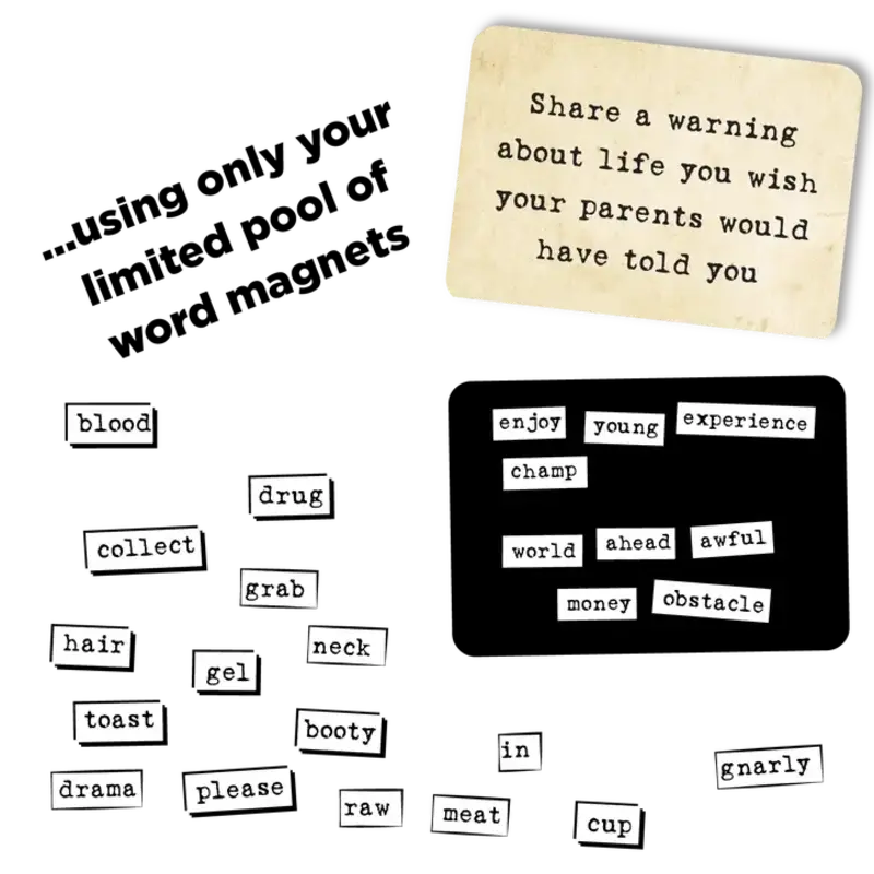 Very Special Games Ransom Notes House Party Edition
