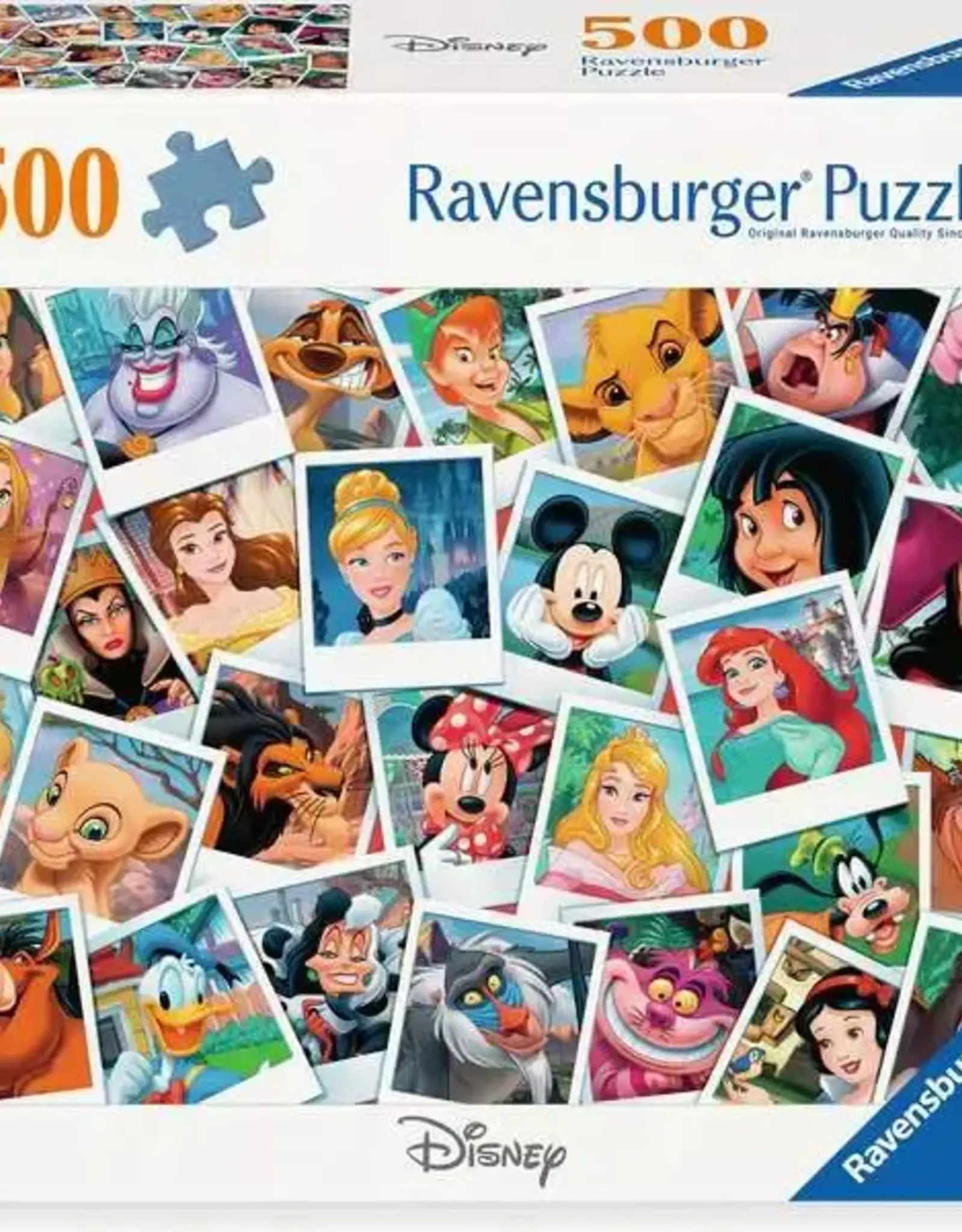 Ravensburger Disney Portraits Puzzle (500 PCS)
