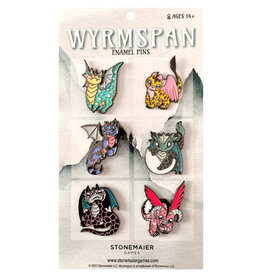 Stonemaier Games Wyrmspan Enamal Pins Stonemaier Games Wyrmspan Enamal Pins