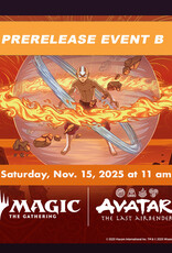 Wizards of the Coast MTG Avatar Prerelease EVENT B  (SAT, Nov 15, 11:00 am)