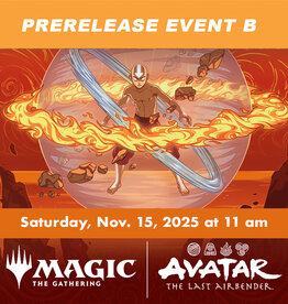 Wizards of the Coast (Sold Out) MTG Avatar Prerelease EVENT B  (SAT, Nov 15, 11:00 am)