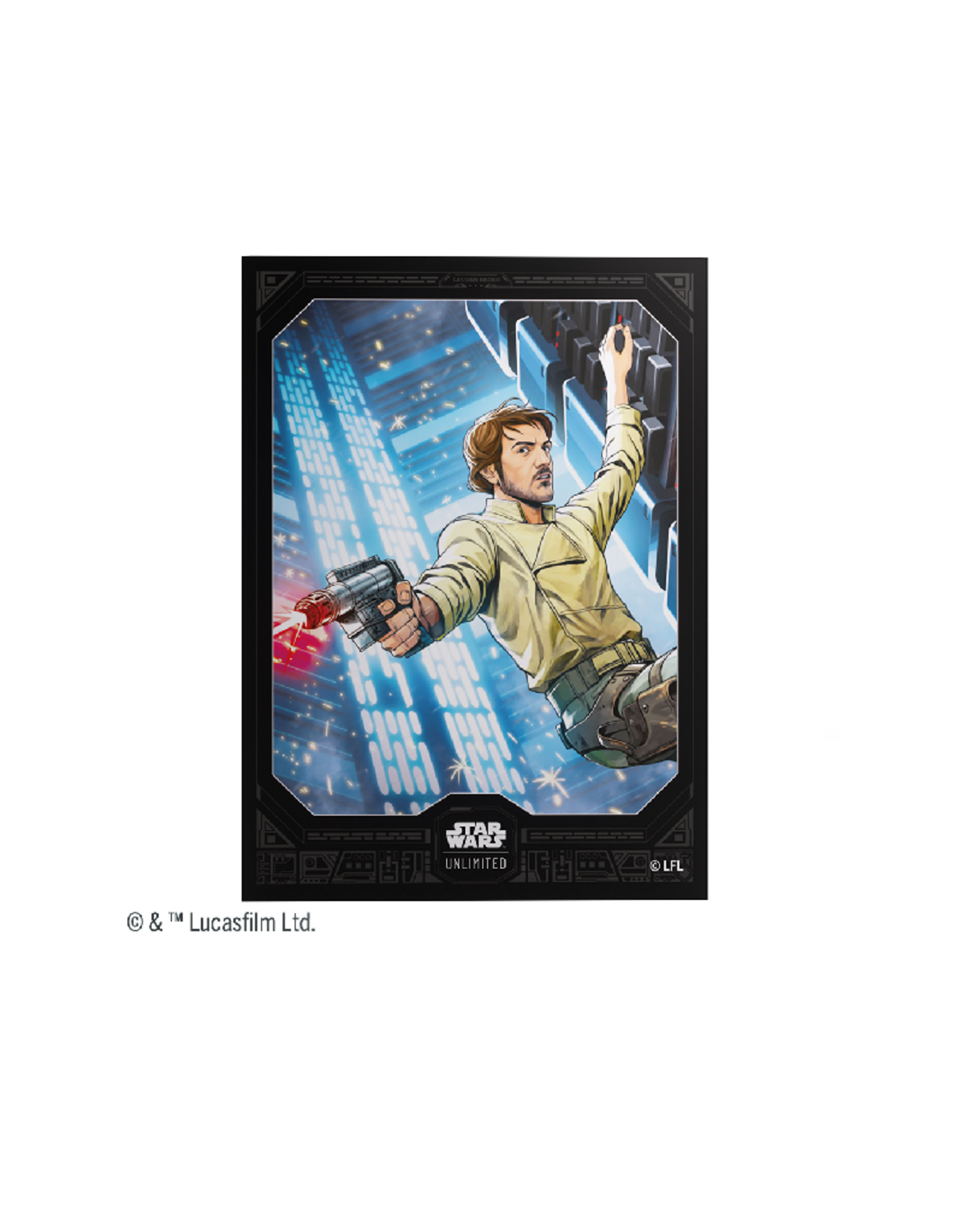 Fantasy Flight Games Star Wars: Unlimited Premium Art Sleeves - Cassian Andor