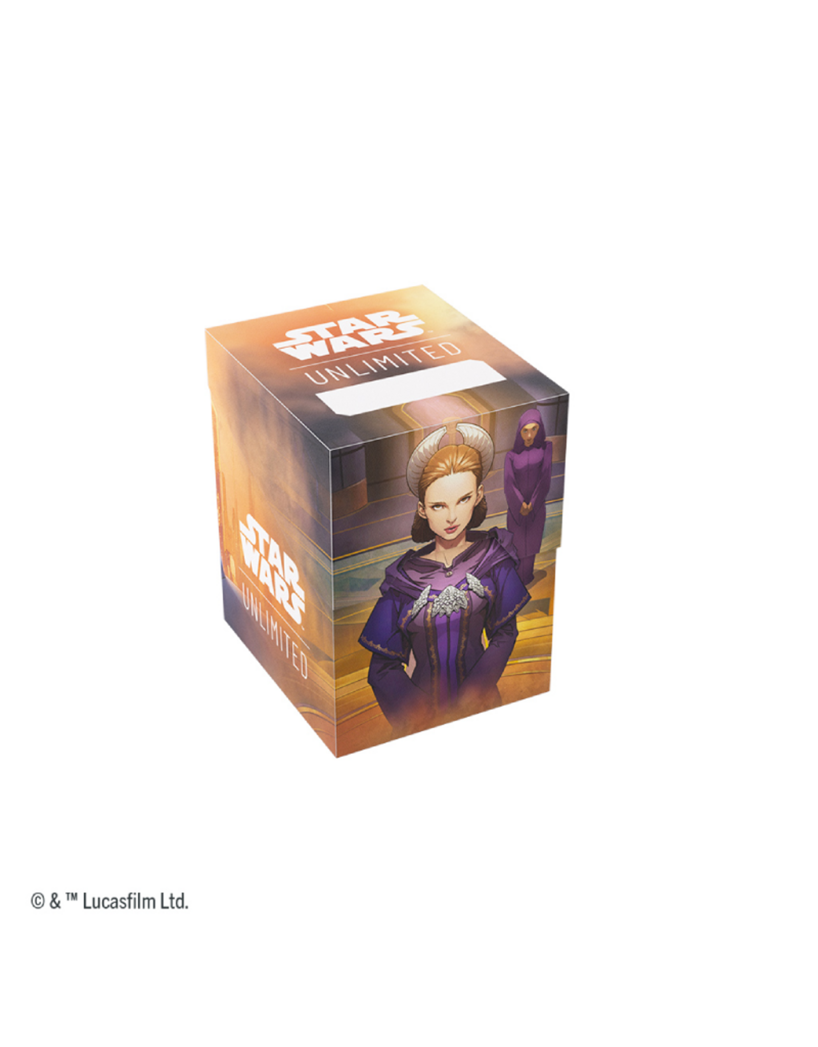 Fantasy Flight Games Deck Box Soft Crate Star Wars Unlimited Palpatine/Padme Amidala