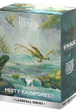 Dragon Shield Sleeves: Dragon Shield (100) Matte Dual Art Misty Rainforest